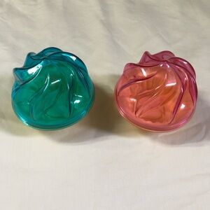 Plastic Swirl  - blue and Pink Cupcake 🧁 Holders